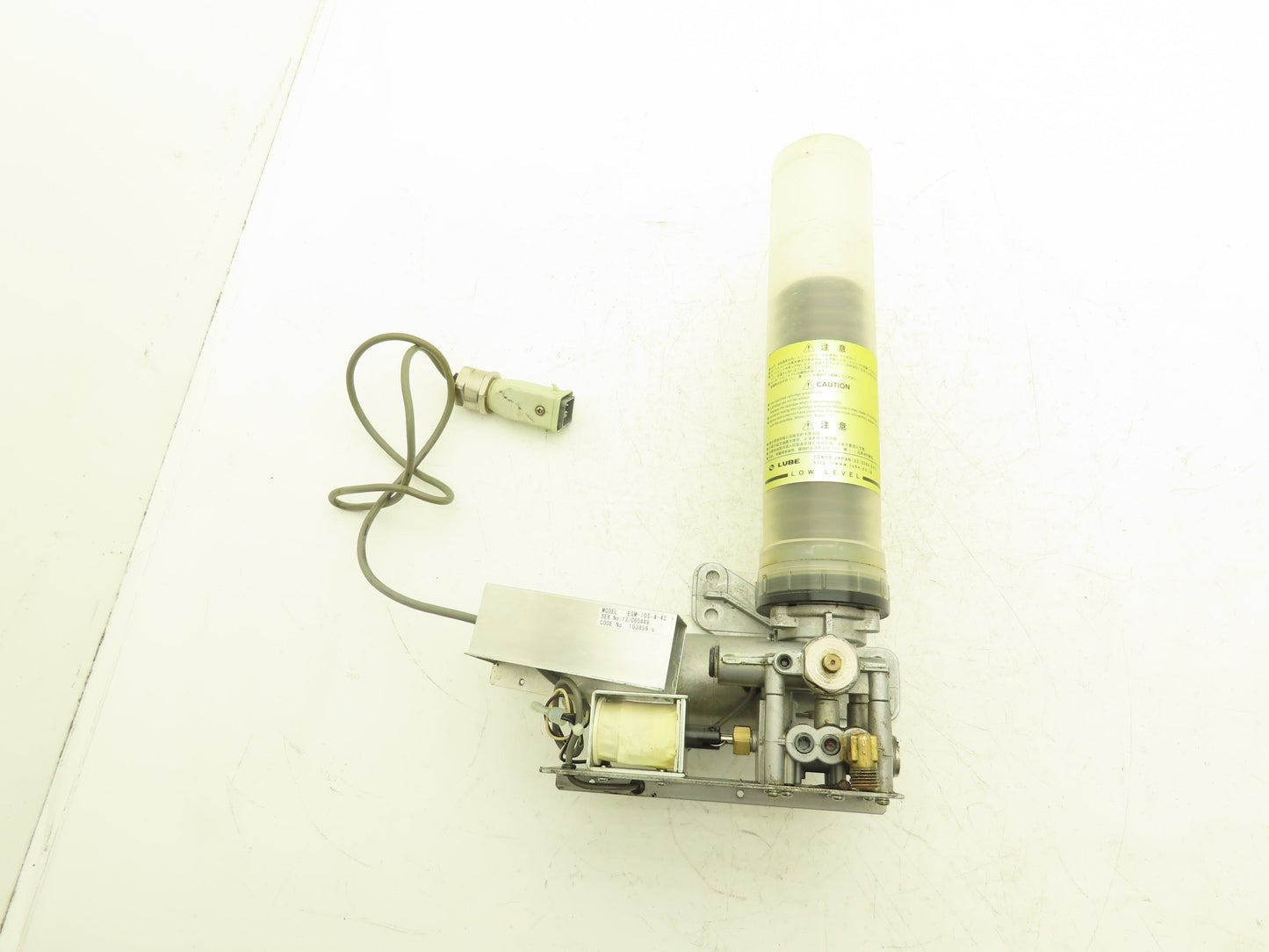 Lube Corp EGM-10S-4-4C Lubrication Grease Pump 400mL Cartridge System