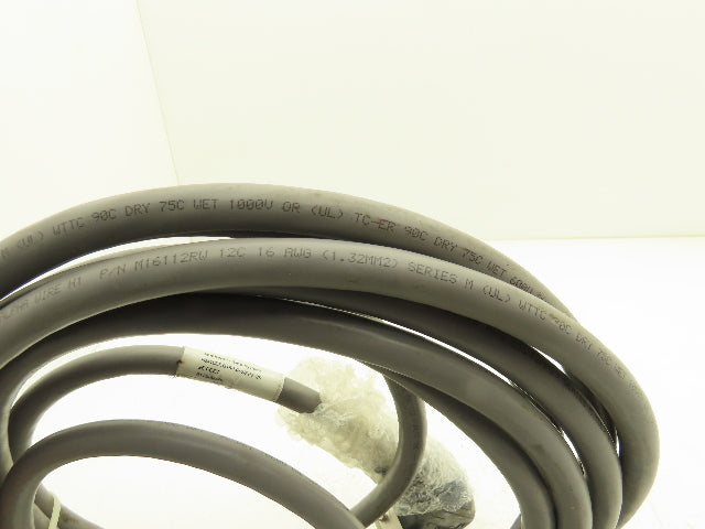 Amphenol Sine Systems HM10EEG16-MPS/FPS-25 Control Cable 10-Pin Male/Female 25'