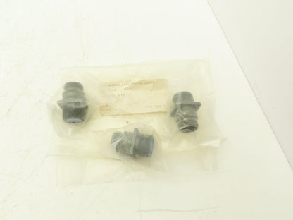 Amphenol Industrial MS3100A18-1S Receptacle Fem Socket 10 Pin Threaded Lot of 3