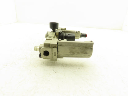 SMC AR3000-03-R Pneumatic Air Filter Regulator Check Valve Lubricator Assembly