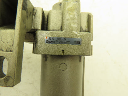 SMC AR3000-03-R Pneumatic Air Filter Regulator Check Valve Lubricator Assembly