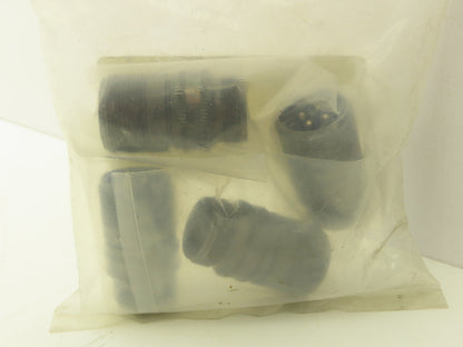 Amphenol Industrial MS3101A18-10P Receptacle Male 10 Pin Threaded Lot of 4