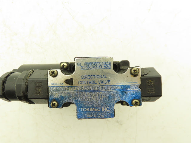 Tokimec DG4V-3-2A-M-P7-H-7-52 Hydraulic Directional Control Solenoid Valve 24VDC
