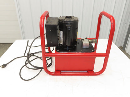 Burndy EP 8 Hydraulic Pump 8800psi 1/2hp 115V 1ph