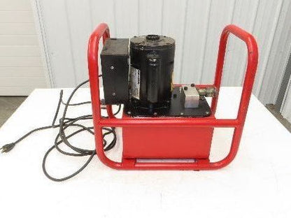 Burndy EP 8 Hydraulic Pump 8800psi 1/2hp 115V 1ph