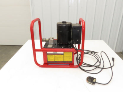 Burndy EP 8 Hydraulic Pump 8800psi 1/2hp 115V 1ph