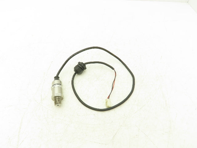 Ashcroft Pressure sensor 0-10000psi Output 4-20mA Input 12-30VDC