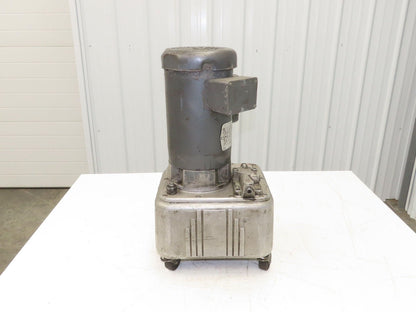 HK Porter HE 6401A Vintage Hydraulic Pump 1 Hp 5500psi 110V 1ph On Casters