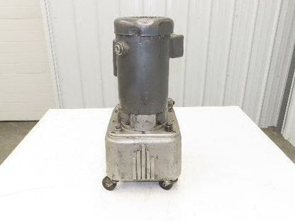 HK Porter HE 6401A Vintage Hydraulic Pump 1 Hp 5500psi 110V 1ph On Casters
