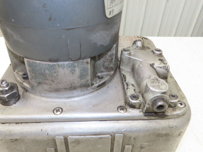HK Porter HE 6401A Vintage Hydraulic Pump 1 Hp 5500psi 110V 1ph On Casters
