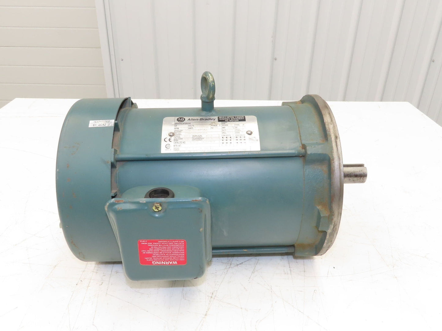 Allen Bradley ENP18S3068-MF AC Motor 3Hp 1750rpm 208-230/460v 3Ph 182TC TEFC