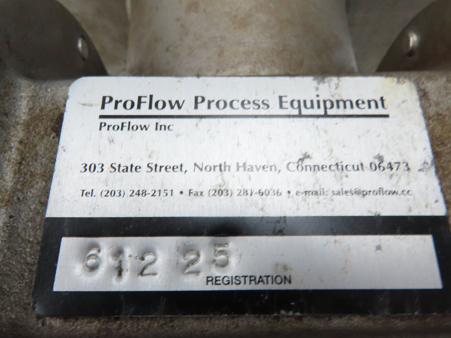 ProFlow Process Equipment Liquiflo Chemical Gear Pump 2.5" Flanged 316 Stainless