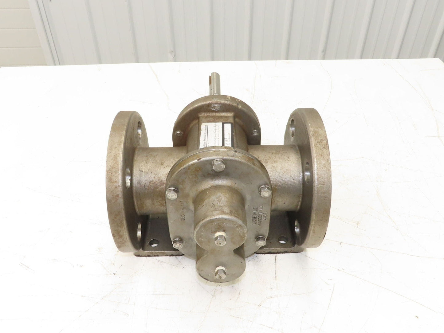 ProFlow Process Equipment Liquiflo Chemical Gear Pump 2.5" Flanged 316 Stainless