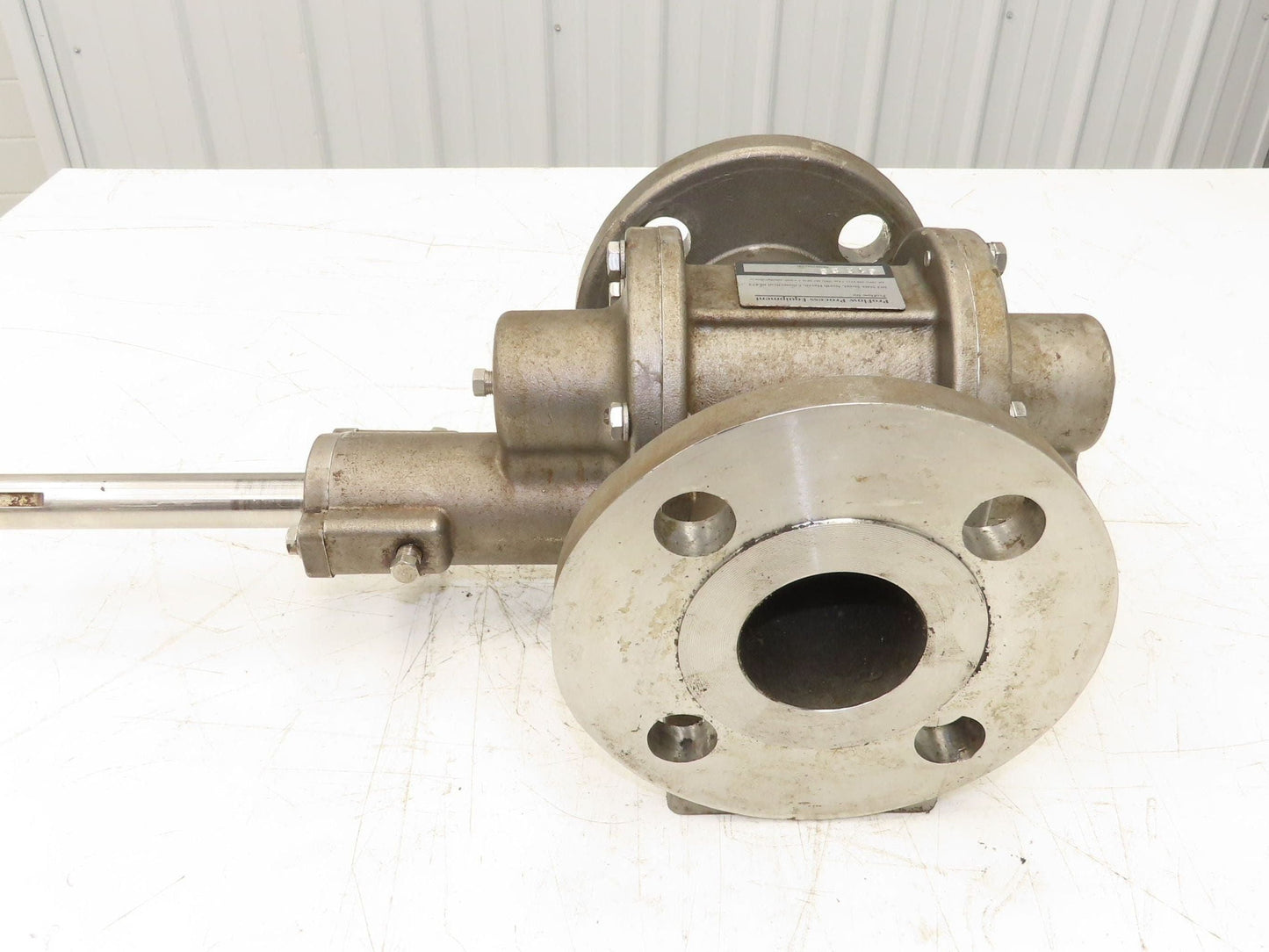 ProFlow Process Equipment Liquiflo Chemical Gear Pump 2.5" Flanged 316 Stainless