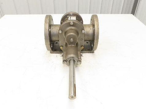 ProFlow Process Equipment Liquiflo Chemical Gear Pump 2.5" Flanged 316 Stainless