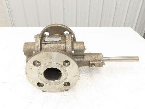 ProFlow Process Equipment Liquiflo Chemical Gear Pump 2.5" Flanged 316 Stainless