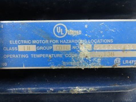 Marathon Electric E501 Severe Duty AC Motor 10Hp 1176rpm 230/460v 3ph 256T EPFC