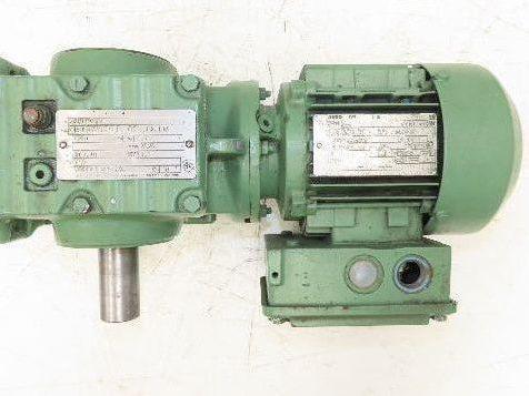 SEW Eurodrive S57DT71D4 200:1 Gearmotor 1/2Hp 230/460V 3PH 8.5rpm LH 2262 in-lb