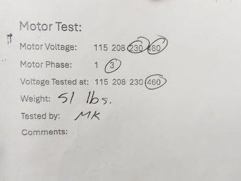SEW Eurodrive S57DT71D4 200:1 Gearmotor 1/2Hp 230/460V 3PH 8.5rpm LH 2262 in-lb