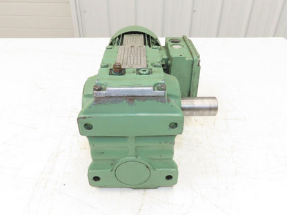 SEW Eurodrive S57DT71D4 200:1 Gearmotor 1/2Hp 230/460V 3PH 8.5rpm LH 2262 in-lb