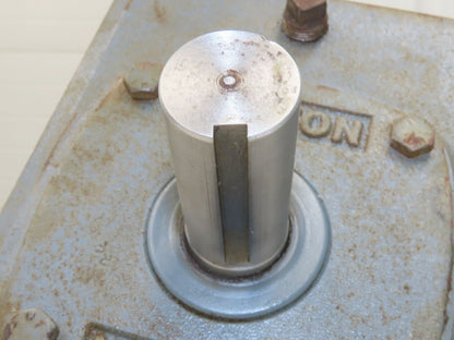 Leeson Gearmotor .5Hp 230/460V 15:1 Boston Gear Reducer 115rpm Dual Shaft 56C