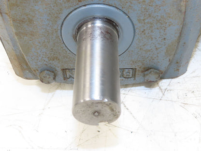 Leeson Gearmotor .5Hp 230/460V 15:1 Boston Gear Reducer 115rpm Dual Shaft 56C