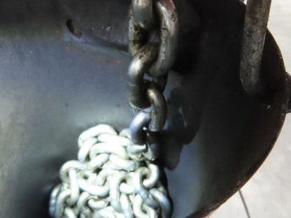 CM Lodestar L 1 Ton Electric Chain Hoist 16 FPM 15' Lift 635 Power Trolley 3PH