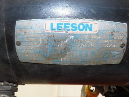 CM Lodestar L 1 Ton Electric Chain Hoist 16 FPM 15' Lift 635 Power Trolley 3PH