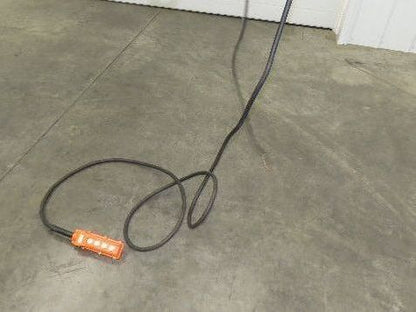 CM Lodestar L 1 Ton Electric Chain Hoist 16 FPM 15' Lift 635 Power Trolley 3PH