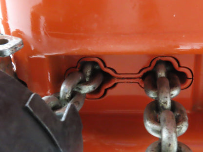 CM Lodestar L 1 Ton Electric Chain Hoist 16 FPM 15' Lift 635 Power Trolley 3PH