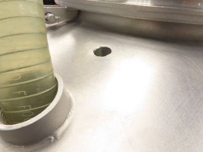 Mobile Stainless Steel Mixing Vessel 136 Gallon Tank Food Grade Sanitary Drain