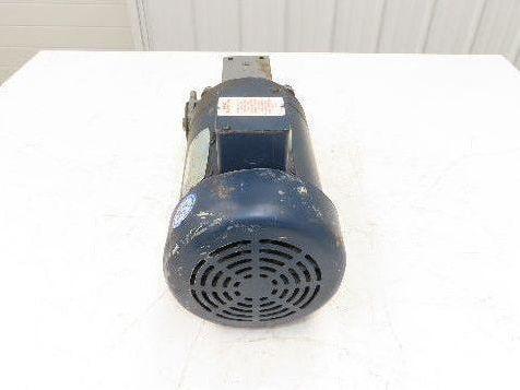 Leeson C145T11FC1F AC Gearmotor 4.75:1 Hub City Reducer 239rpm 1Hp 230/460v LH