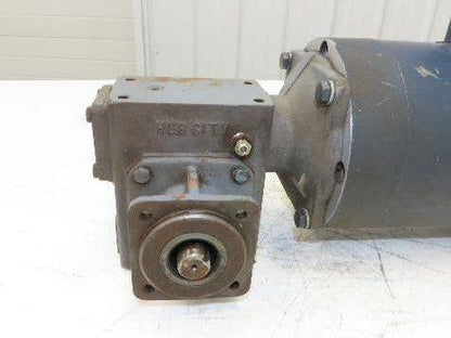 Leeson C145T11FC1F AC Gearmotor 4.75:1 Hub City Reducer 239rpm 1Hp 230/460v LH