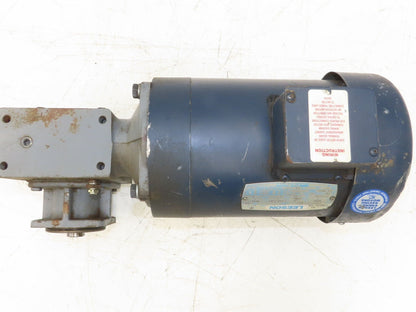 Leeson C145T11FC1F AC Gearmotor 4.75:1 Hub City Reducer 239rpm 1Hp 230/460v LH