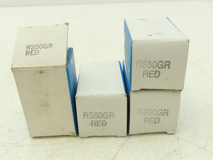 Superior Electric RS50GY Electrical Connector 50A 600V Yellow & Red Lot of 10