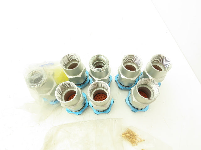 SINE CA-A421-0422-A 21 Pin Connector Compatible With Amphenol MS3112E Lot of 8