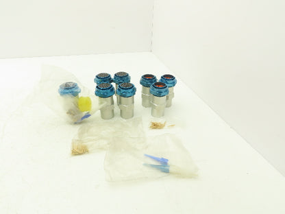 SINE CA-A421-0422-A 21 Pin Connector Compatible With Amphenol MS3112E Lot of 8