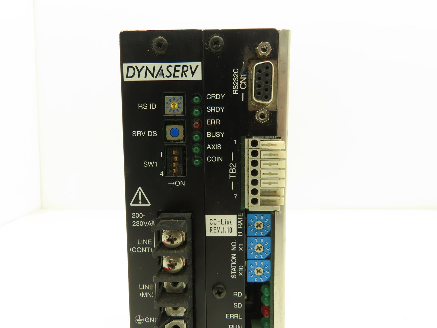 Yokogawa Dynaserv UR1015C0ZB-2CN*C DD Servo Drive Actuator 230VAC 300VA V2.25