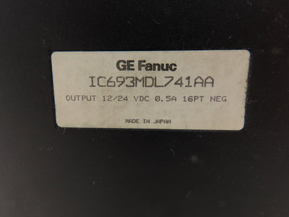 GE Fanuc IC693MDL741AA PLC Output Module 16pt 12-24VDC