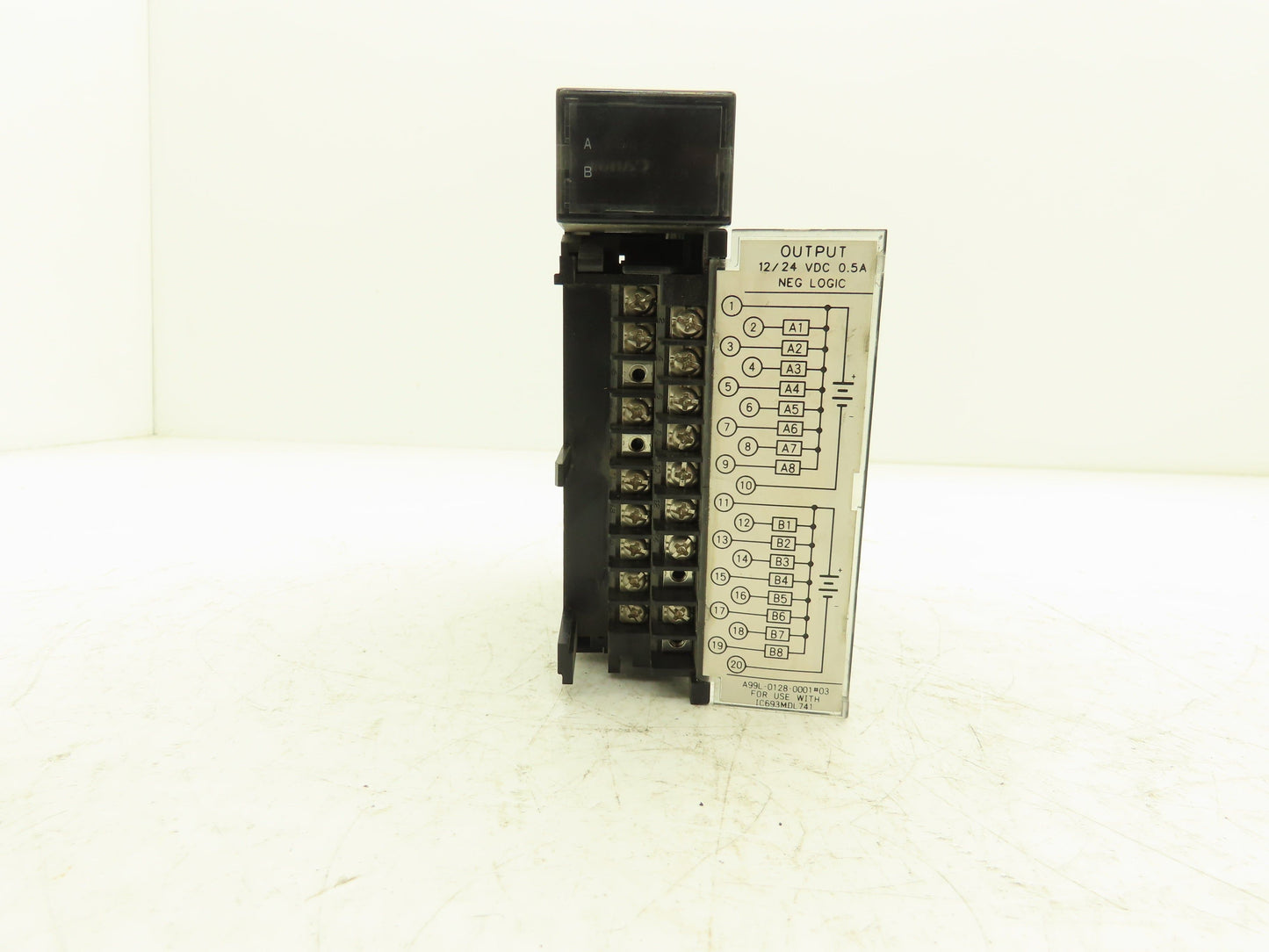 GE Fanuc IC693MDL741AA PLC Output Module 16pt 12-24VDC