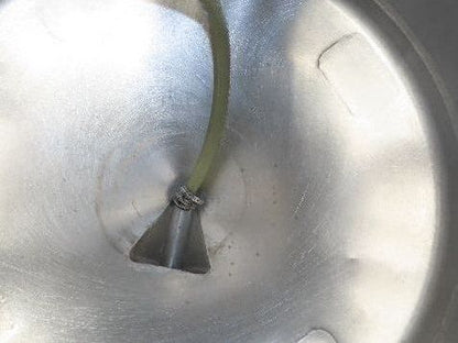 Mobile Stainless Steel Mixing Vessel 136 Gallon Tank Food Grade Sanitary Drain