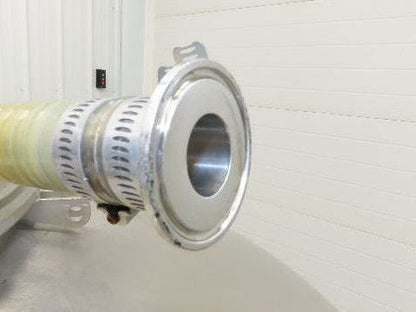 Mobile Stainless Steel Mixing Vessel 136 Gallon Tank Food Grade Sanitary Drain