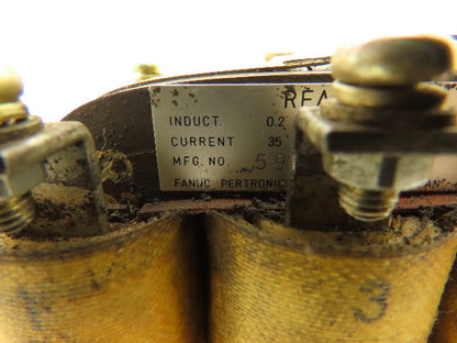 Fanuc A81L-0001-0058-0 Line Reactor 0.2mH 35A 3PH