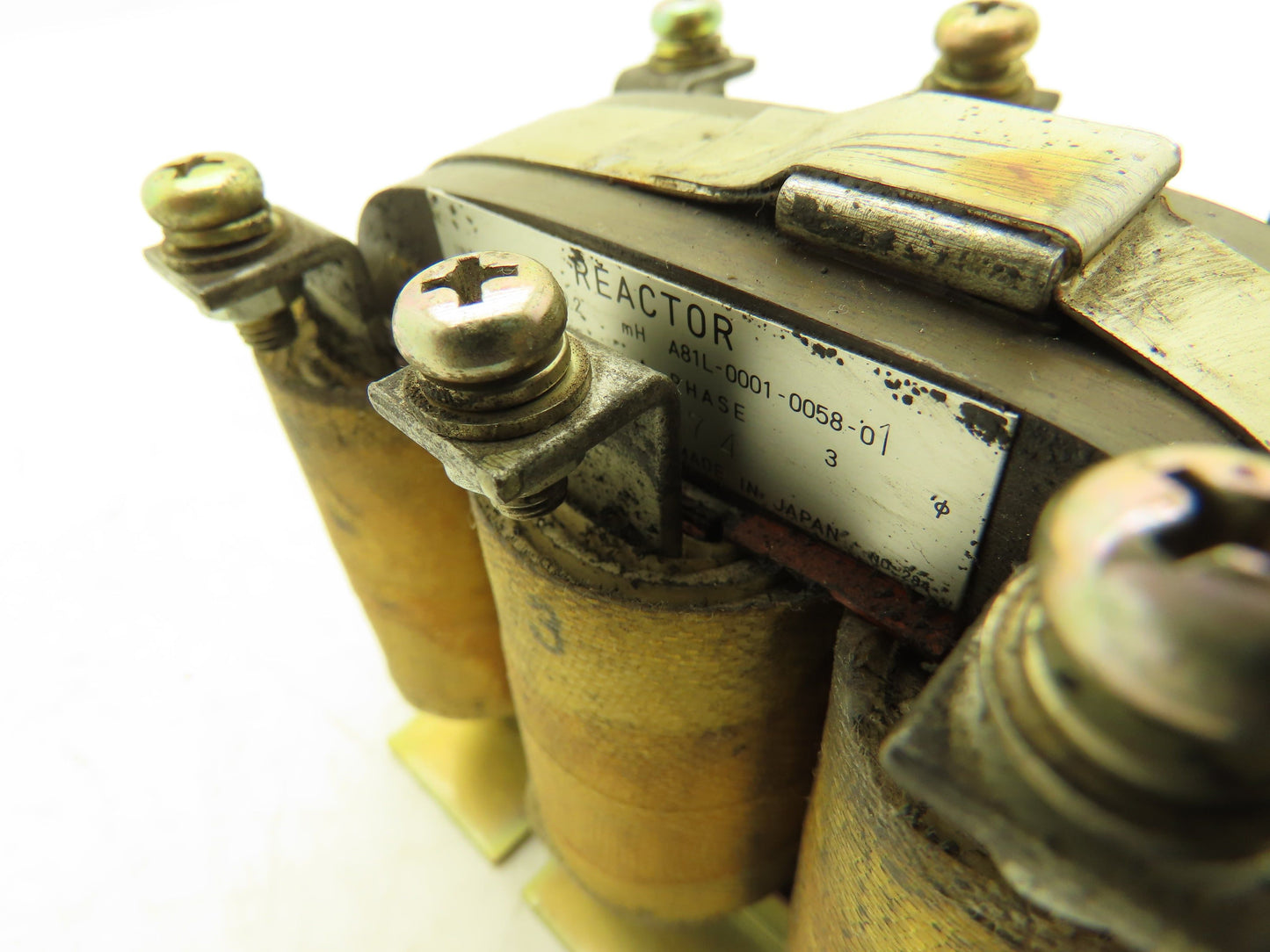 Fanuc A81L-0001-0058-0 Line Reactor 0.2mH 35A 3PH