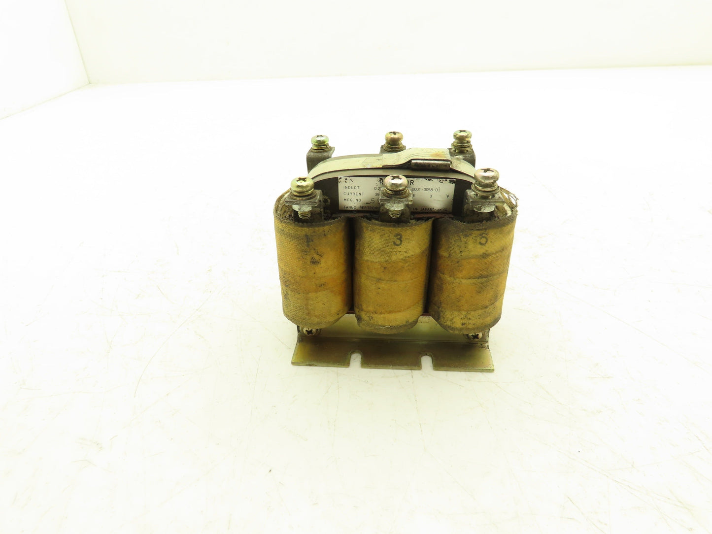 Fanuc A81L-0001-0058-0 Line Reactor 0.2mH 35A 3PH