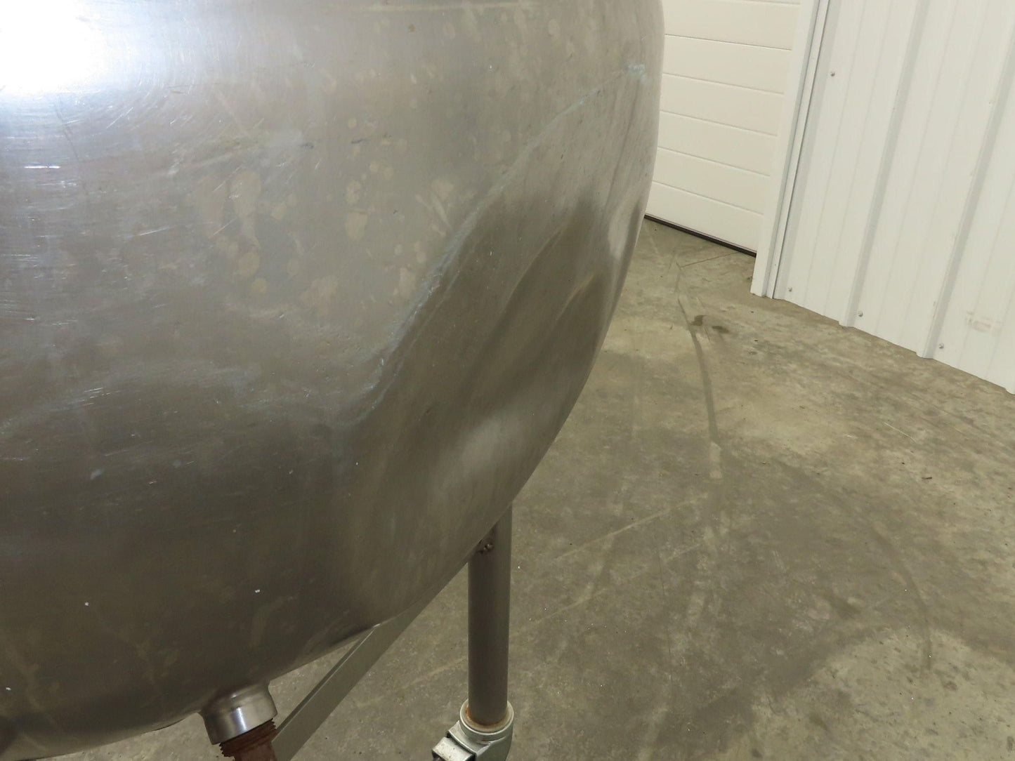 Legion LT-40 Stationary Direct Steam Kettle 40 Gallon Food Grade Mixing Tank