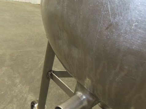 Legion LT-40 Stationary Direct Steam Kettle 40 Gallon Food Grade Mixing Tank