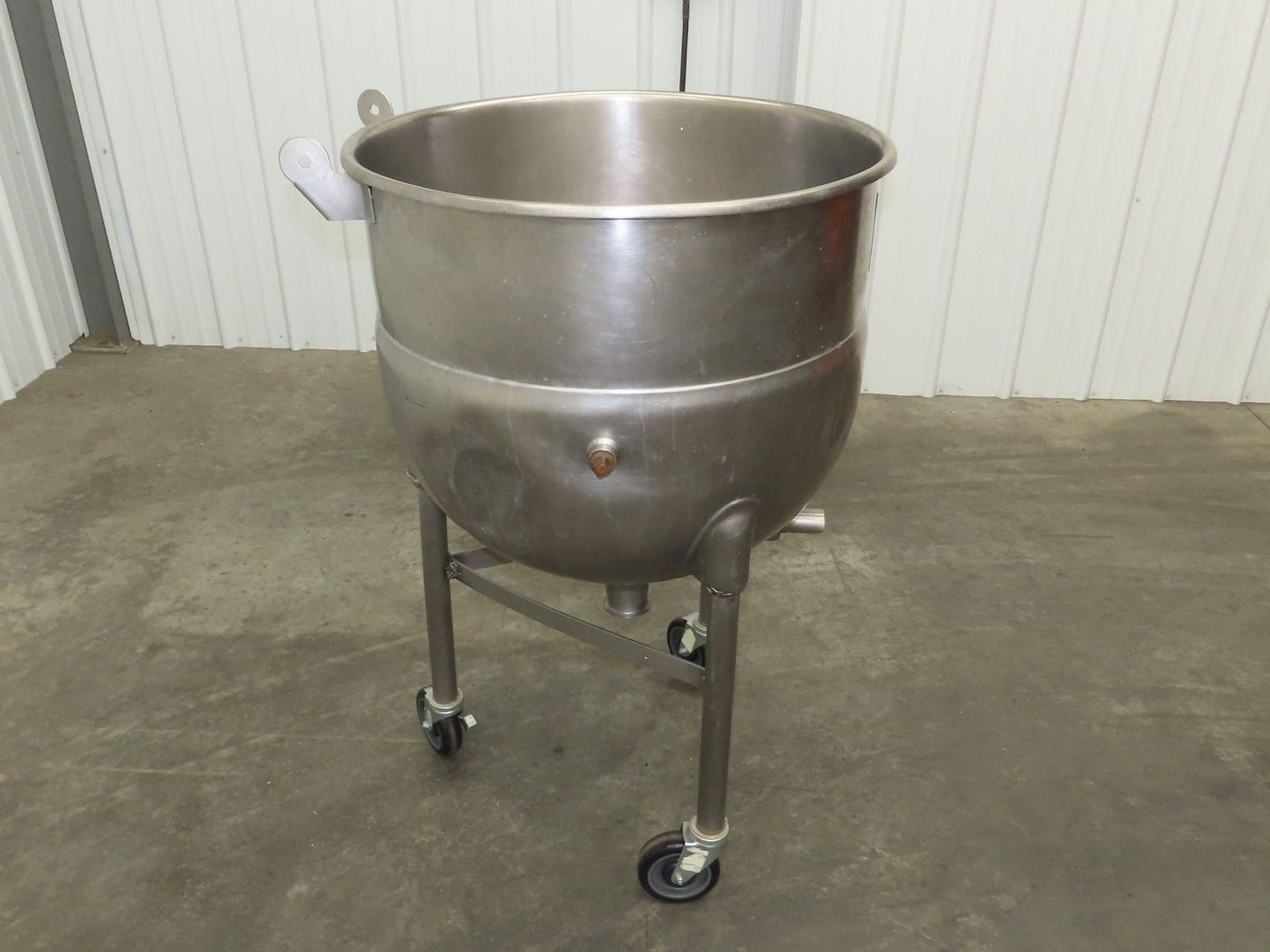 Legion LT-40 Stationary Direct Steam Kettle 40 Gallon Food Grade Mixing Tank