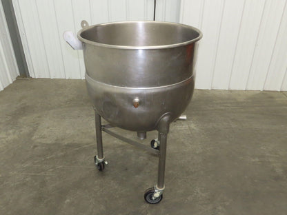Legion LT-40 Stationary Direct Steam Kettle 40 Gallon Food Grade Mixing Tank