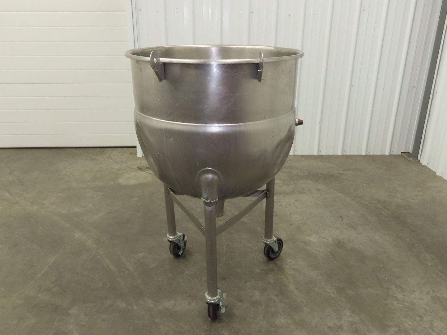 Legion LT-40 Stationary Direct Steam Kettle 40 Gallon Food Grade Mixing Tank